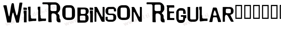WillRobinson Regular字体转换